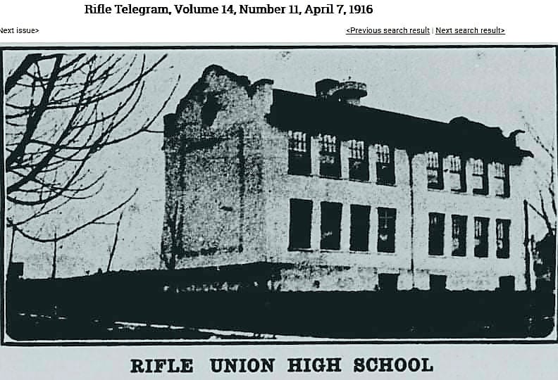 Original School was torn down and no longer exists